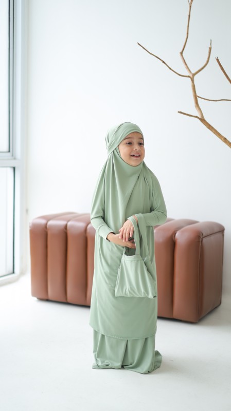Abaya Mukena Kids Al - Madina